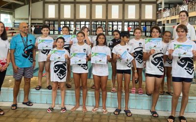 CEOL encerra a época com alegria no Campeonato do Jovem Nadador Completo